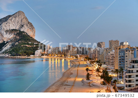 Panoramic view from above of Calpe Panoramic view from above of Calpe 67349532