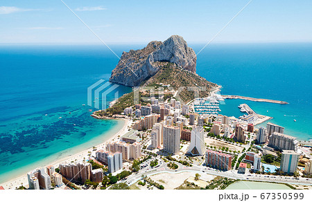 Aerial view ofCalpe Aerial view ofCalpe 67350599