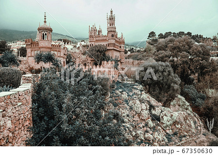 Exterior of Colomares Castle. Benalmadena Exterior of Colomares Castle. Benalmadena 67350630