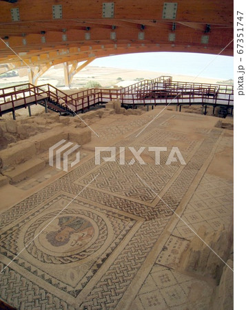 キプロス_リマソール_クリオン古代遺跡モザイク キプロス_リマソール_クリオン古代遺跡モザイク 67351747