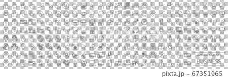 與業務相關的200線圖標集 67351965