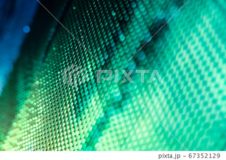 CloseUp LED blurred screen. LED soft focus CloseUp LED blurred screen. LED soft focus 67352129