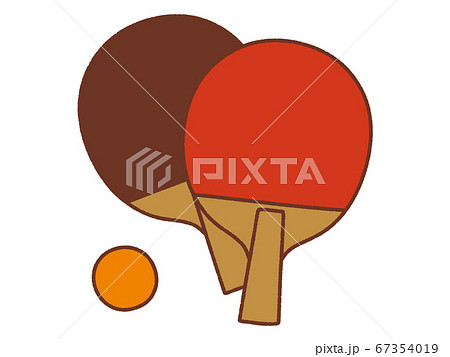 卓球のイラスト素材