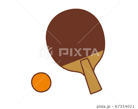 卓球 3のイラスト素材
