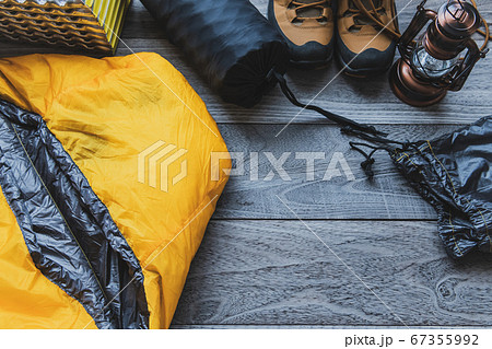 ダウン寝袋　俯瞰イメージ 67355992