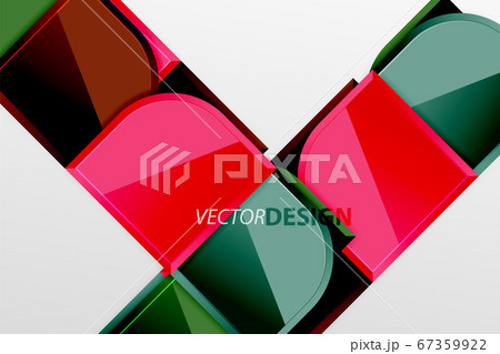 Glossy glass squares with round elements geometric composition. Abstract geometric background with 3d effect composition For Wallpaper, Banner, Background, Card, Book Illustration, landing page Glossy glass squares with round elements geometric composition. Abstract geometric background with 3d effect composition For Wallpaper, Banner, Background, Card, Book Illustration, landing page 67359922