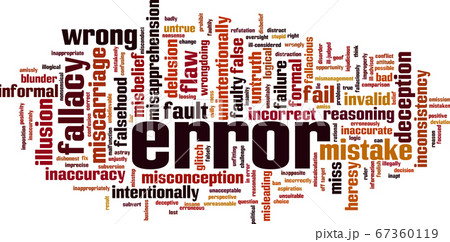 Error word cloud 67360119
