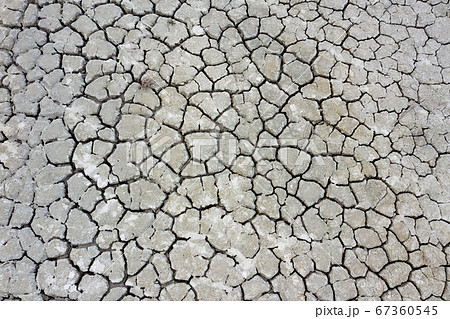 Aerial view of a dry land, summer season drought farmlands. Global warming and climate change concept. Aerial view of a dry land, summer season drought farmlands. Global warming and climate change concept. 67360545