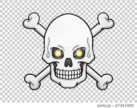 Skeleton with bones 67361980