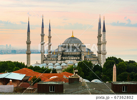 Blue Mosque and Bosphorus Blue Mosque and Bosphorus 67362802