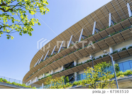 青空の新国立競技場 青空の新国立競技場 67363510
