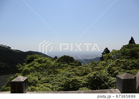 大山阿夫利神社 下社参道からの風景 大山阿夫利神社 下社参道からの風景 67365699