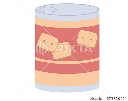 乾パンのイラスト 67382042