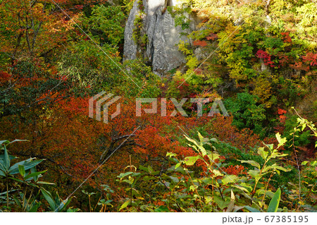 鳴子峡　東北　宮城県 67385195
