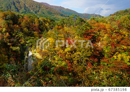 鳴子峡　東北　宮城県 67385198