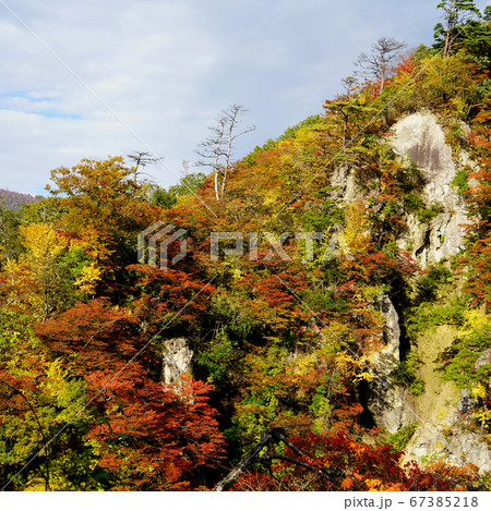 鳴子峡　東北　宮城県 67385218
