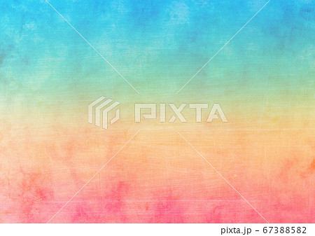 青 黄 赤のグラデーションを基調とした和紙のイラスト素材 6735 青 黄 赤のグラデーションを基調とした和紙のイラスト素材 6735