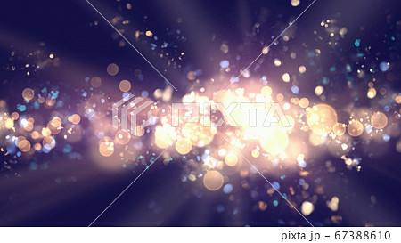 きらきら背景のイラスト素材