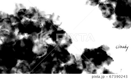 Cloudy Sky Background Pc Screen Size 曇空 デスクトップ 壁紙のイラスト素材