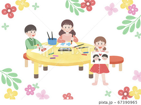 New learning concept, new start in spring time illustration 009 New learning concept, new start in spring time illustration 009 67390965