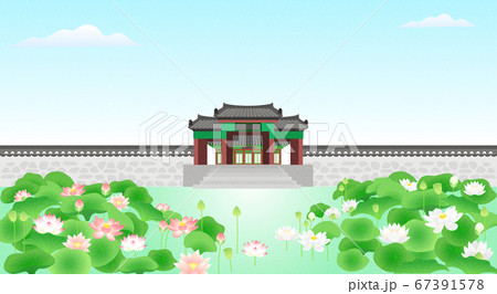 Buddhist event concept, a lighting ceremony to celebrate Buddha's birthday illustration 009 Buddhist event concept, a lighting ceremony to celebrate Buddha's birthday illustration 009 67391578