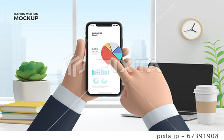 3d cartoon hands Mockup 003 3d cartoon hands Mockup 003 67391908