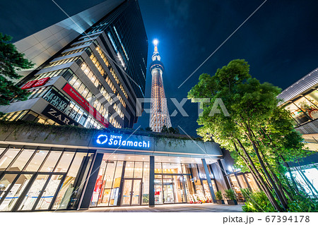 東京スカツリー「幟」ライトアップ 67394178