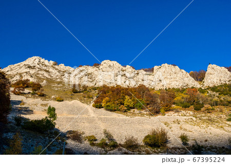 French countryside. Col de Rousset. View of the 67395224