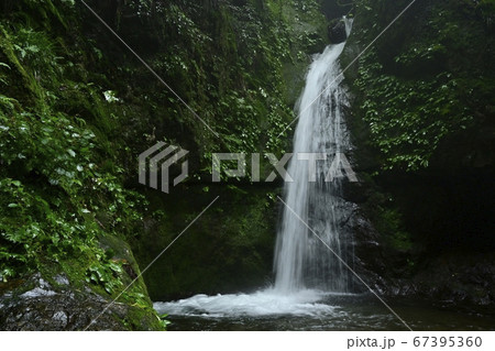 霧の御岳山ロックガーデン　七代の滝 67395360