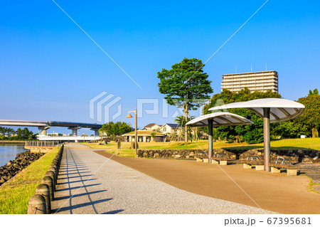 御島水域の朝風景(アイランドシティ) 【福岡市東区】 御島水域の朝風景(アイランドシティ) 【福岡市東区】 67395681