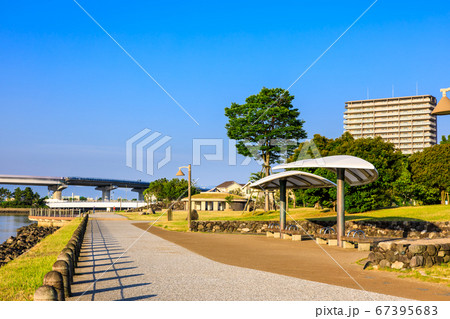 御島水域の朝風景(アイランドシティ) 【福岡市東区】 御島水域の朝風景(アイランドシティ) 【福岡市東区】 67395683