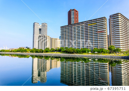 御島水域の朝風景(アイランドシティ) 【福岡市東区】 御島水域の朝風景(アイランドシティ) 【福岡市東区】 67395751