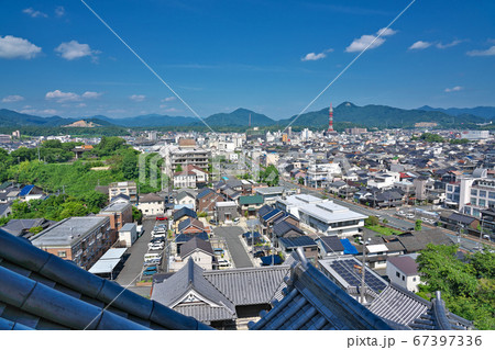 【福知山城からの福知山市内】 京都府福知山市字内記 67397336