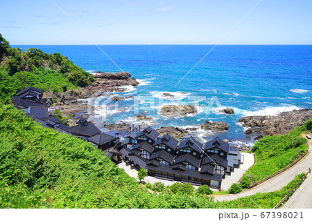 珠洲岬、珠洲市、石川県、日本 67398021