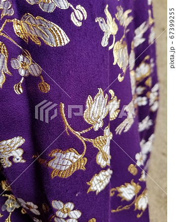 韓国ソウル女性用韓服紫色 韓国ソウル女性用韓服紫色 67399255