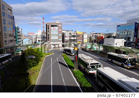 とちの木デッキから見た八王子駅南口 67401177
