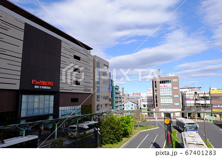 ペデストリアンから見た八王子駅南口 67401283