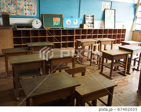 茨城県久慈郡の旧上岡小学校 茨城県久慈郡の旧上岡小学校 67402035