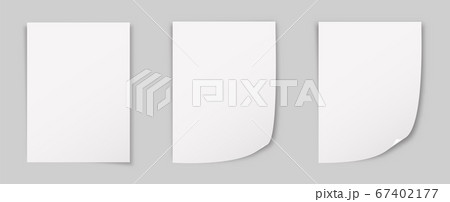 A4 paper corner curl vector isolated mockup A4 paper corner curl vector isolated mockup 67402177