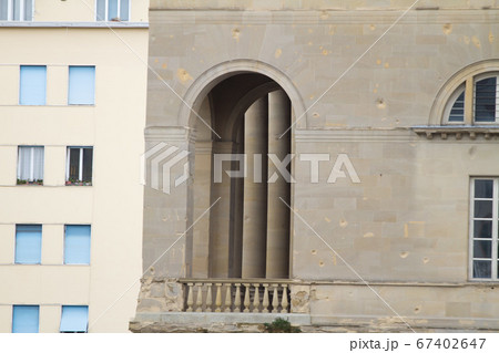 Houses in Livorno on the Ligurian Sea on the 67402647