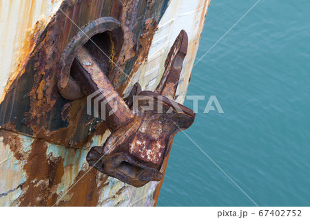 Boat details from Livorno harbor at the sea in 67402752