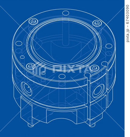 Abstract industry object concept 67403090