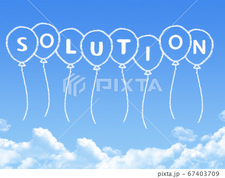 Cloud shaped as solution Message 67403709