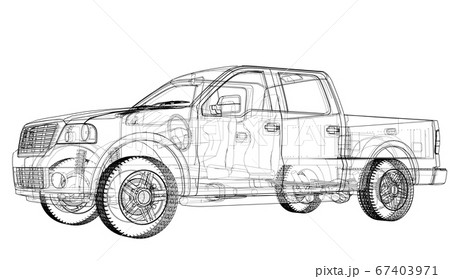 Car silhouettes. 3D illustration 67403971