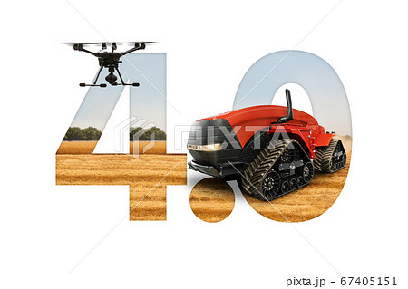 4.0 smart farming concept 67405151
