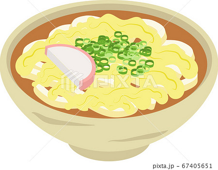 かきたまうどんのイラスト素材