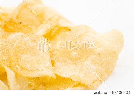 ポテトチップ 白背景 ポテトチップ 白背景 67406581