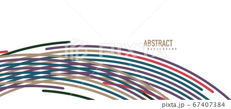 Аbstract moving colorful lines vector backgrounds for cover, placard, poster, banner or flyer 67407384