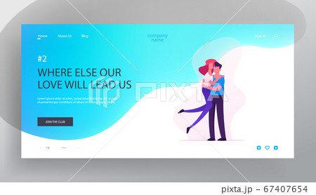 Love, Human Relations, Togetherness Website Landing Page, Man Holding Young Woman on Hands, Happy Loving Couple Sparetime Love, Human Relations, Togetherness Website Landing Page, Man Holding Young Woman on Hands, Happy Loving Couple Sparetime 67407654