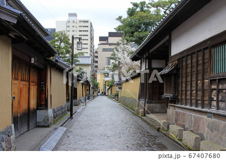 金沢の観光名所　長町武家屋敷跡界隈 67407680